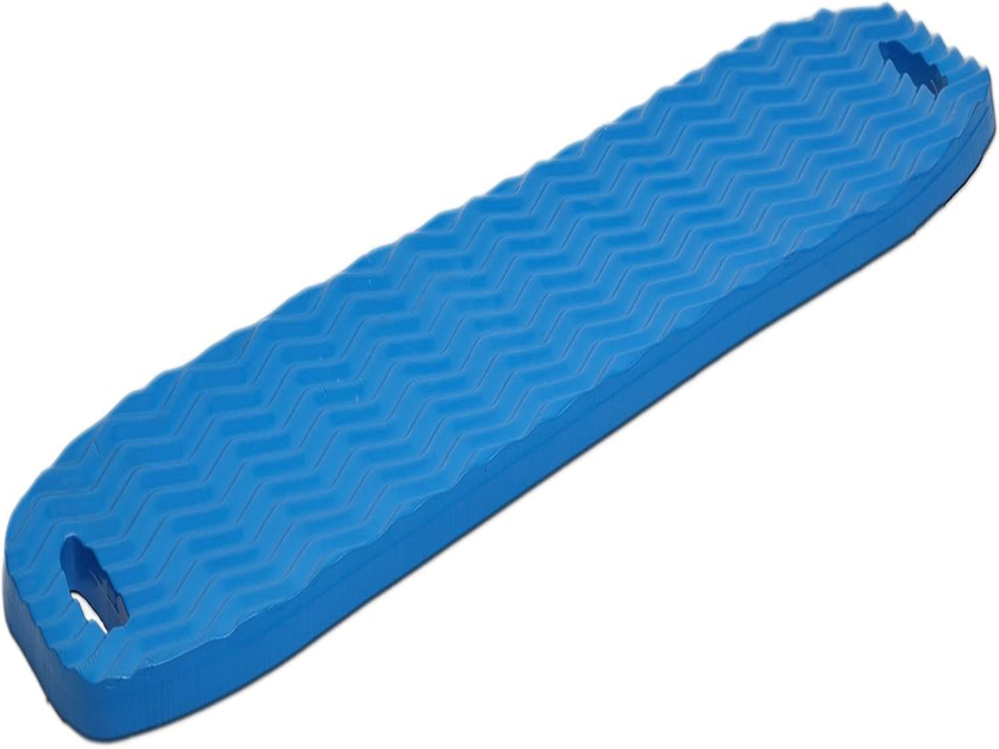Flat Foam Pool Noodle – 52" vinyl-coated adult float (Pacific Blue)